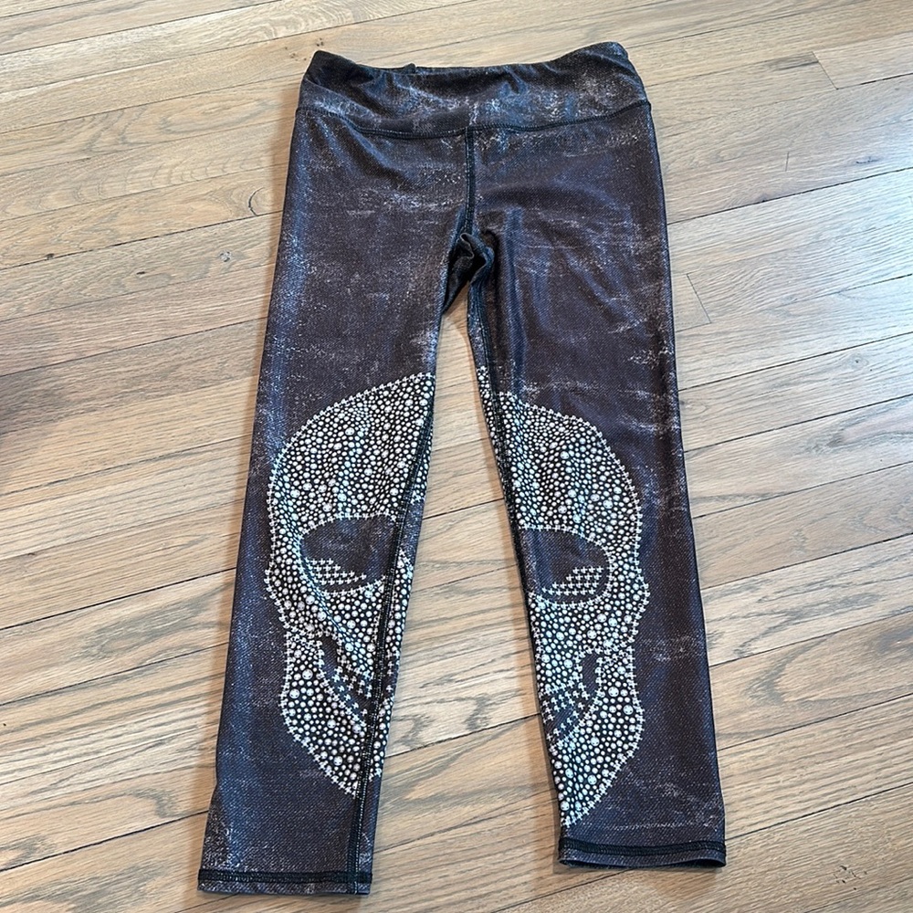 Skull workout leggings